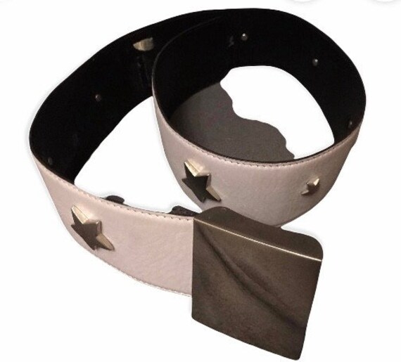 Vintage Escada Leather Belt 1980s - image 2