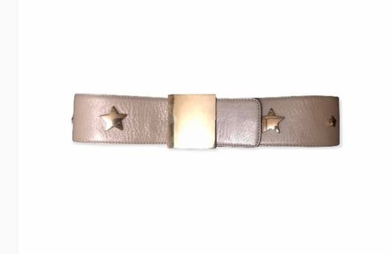 Vintage Escada Leather Belt 1980s - image 1