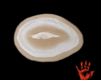 Medium Open Wound Silicone Prosthetic, Cosplay, LARP, Special Effects, Halloween