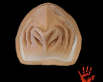Bat/Orc Nose Silicone Prosthetic, Cosplay, LARP, Special Effects, Halloween