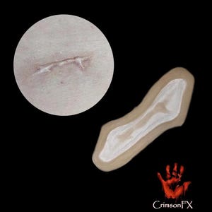 Keloid Scar Silicone Prosthetic, Cosplay, LARP, Special Effects, Halloween