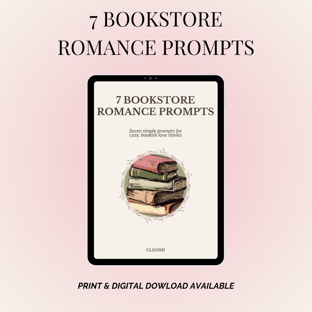 7 Days of Bookstore Romance Writing Prompts | Creative Prompts for ...