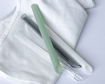 Reusable Borosilicate Glass Bubble Tea Straw: Eco-Friendly Smoothie Straw
