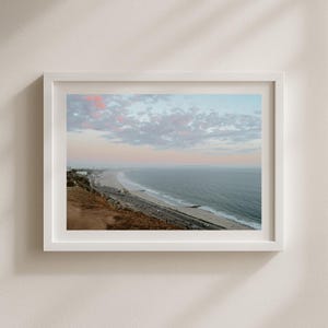 Pacific Coast Highway Santa Monica Prints | California Coast Wall Art | Beach Photography | Photographic Print