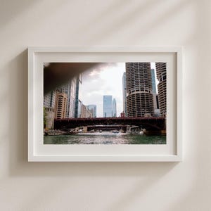 Chicago Druck Poster | Städtische Chicago Fotografie | Sofort Download
