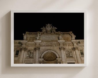 Rome Architecture Photography Wall Art, Historic Italian Landmark Print