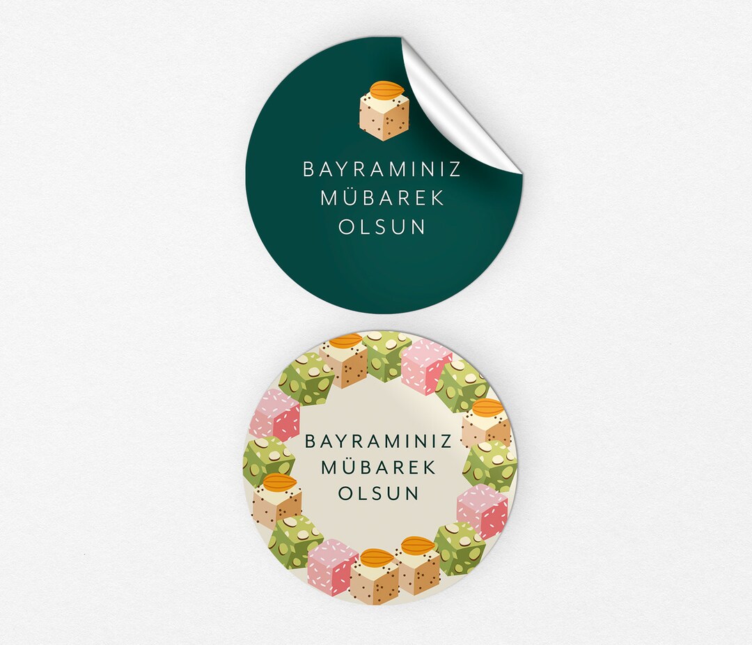 10 Eid Bayram Sticker - Etsy.de