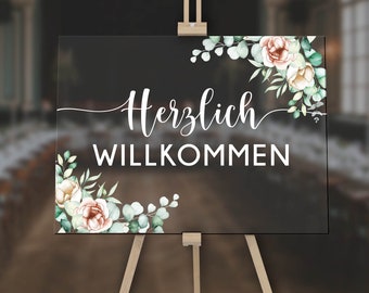 Acrylic glass reception board / Wedding sign / Welcome sign / Plexiglas / Welcome Board / Pleksipano / Söz / Dügün / Nisan / Kina