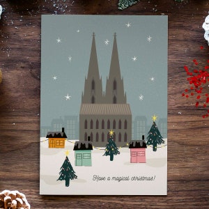 Weihnachten / Weihnachtskarte / Postkarte/ Köln