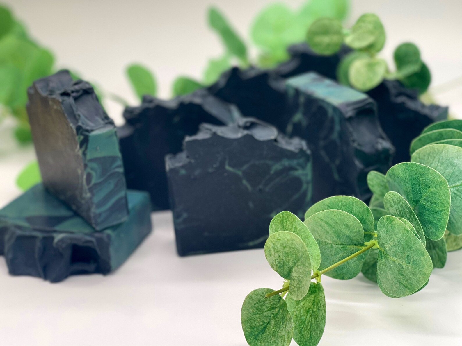 Eucalyptus soap Handmade artisan soap Charcoal soap Thank Etsy
