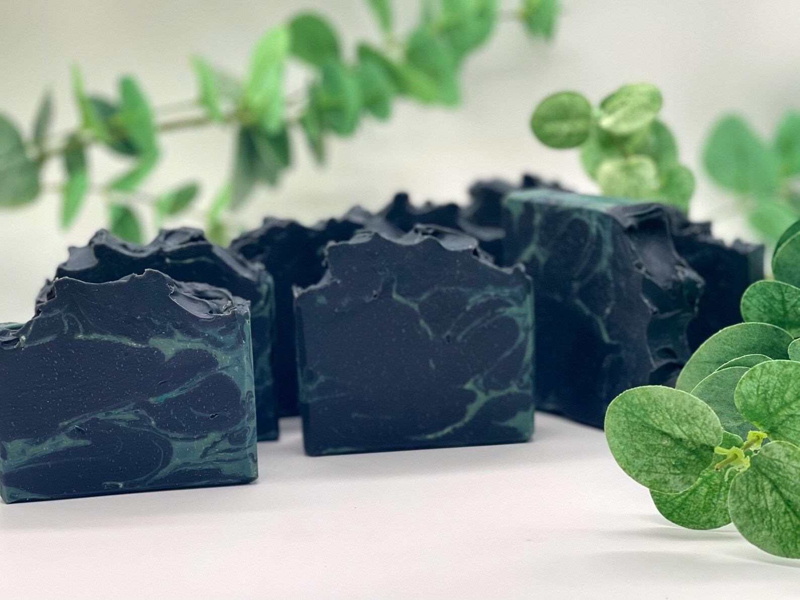 Eucalyptus soap Handmade artisan soap Charcoal soap Thank Etsy