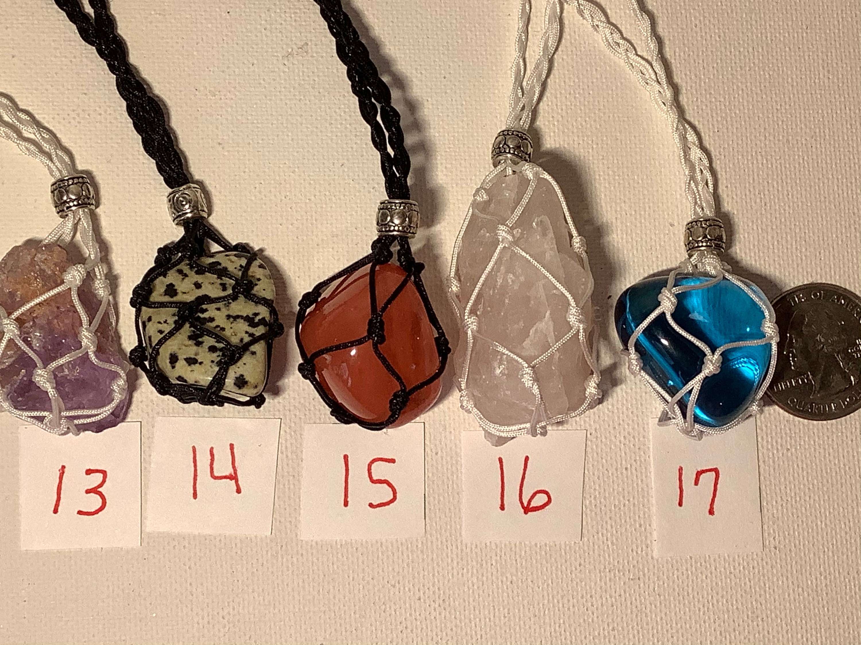 Necklace rock holder discount