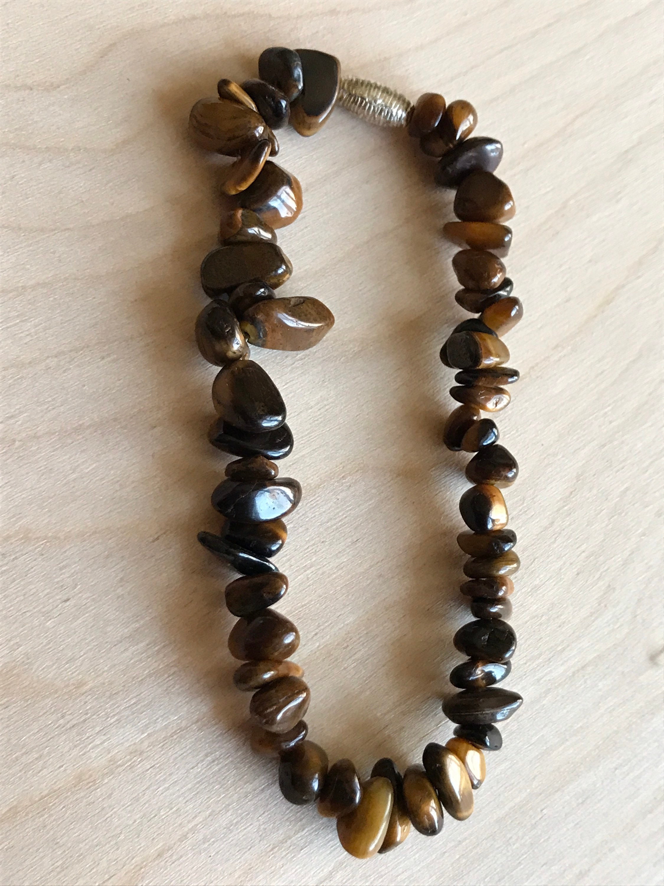 Gold tigers eye bracelet gemstone healing tiger eye stone Etsy