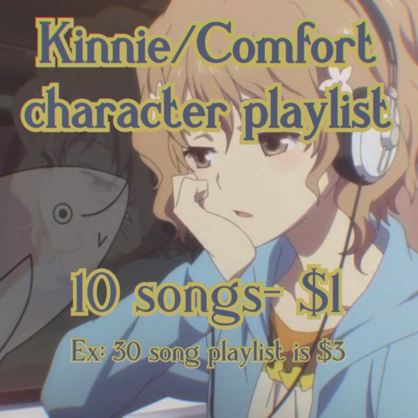 Character themed playlists