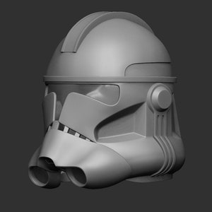 Phase 2 Clone Trooper Helmet v2 - 3D Print Files