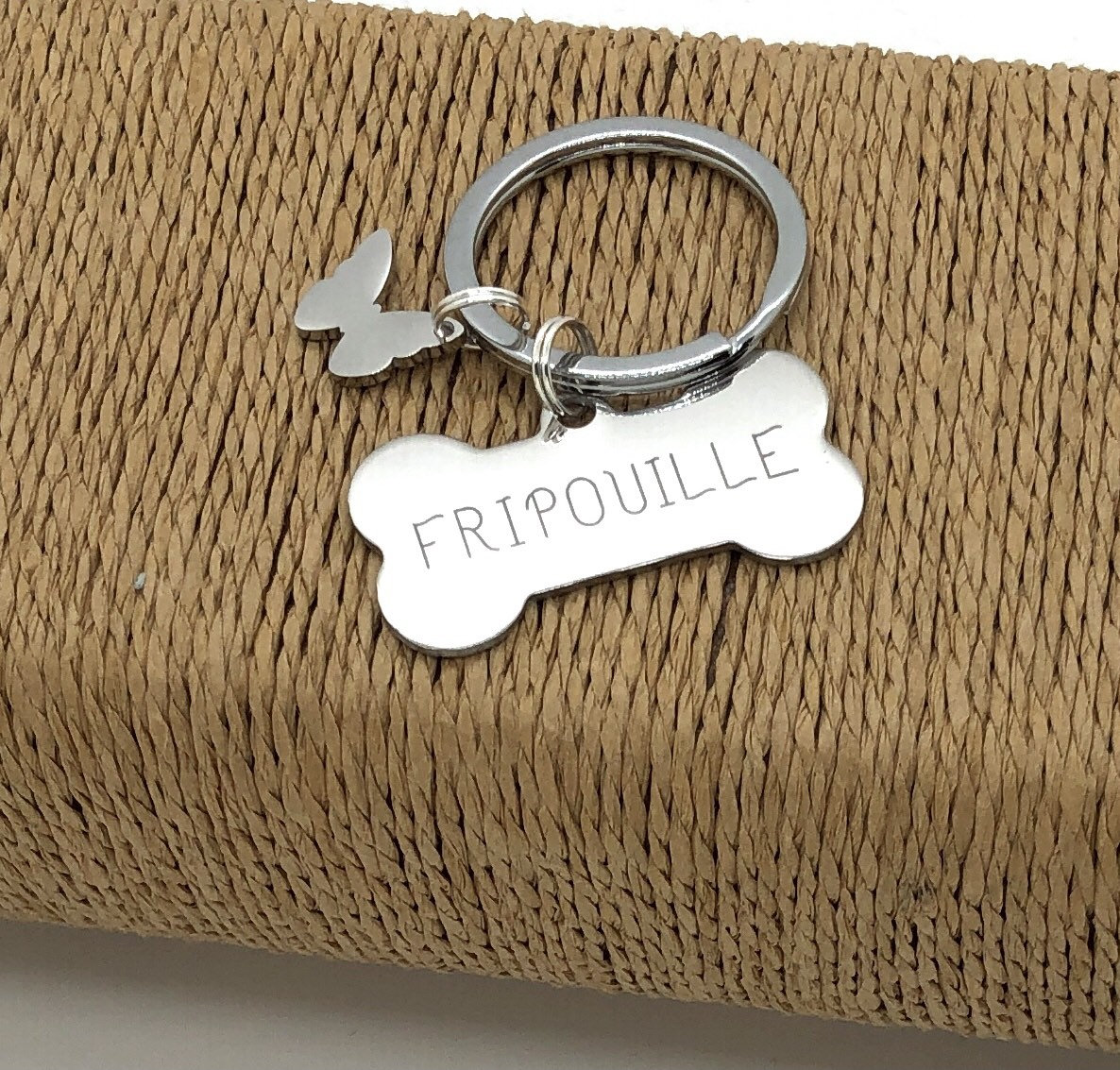 Médaillon personnalisé médaille chien étiquette identité | Etsy