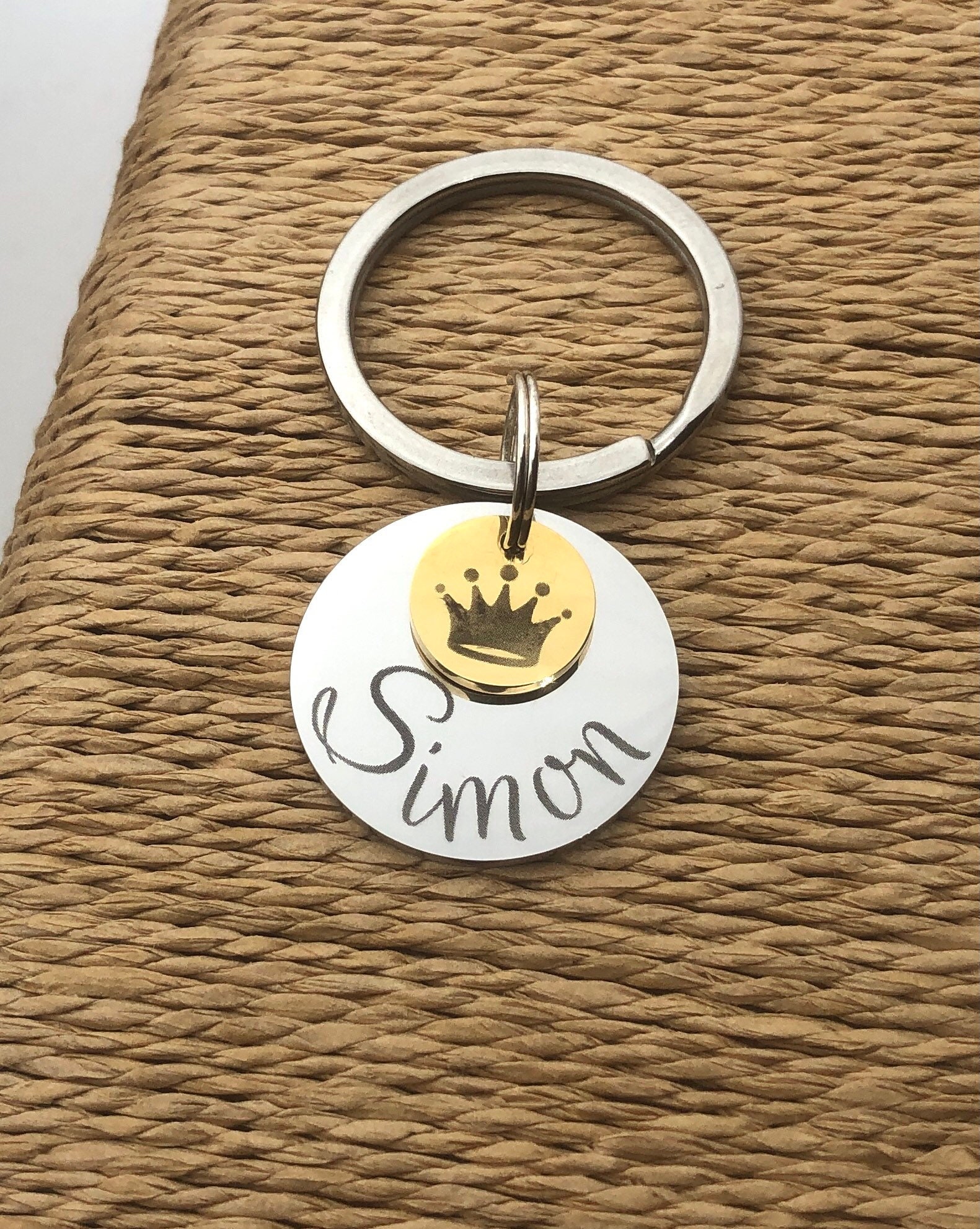 Médaille Chat , Médaillon Personnalisé Pour Chien, Médaille Gravée avec Téléphone