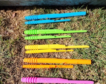 The Dibby Bundle - 1 Dibby XL and 1 Little Dibby Gardening Tool - Seed Sowing, Seedling Transplanting, Dibber, Dibble, Widger