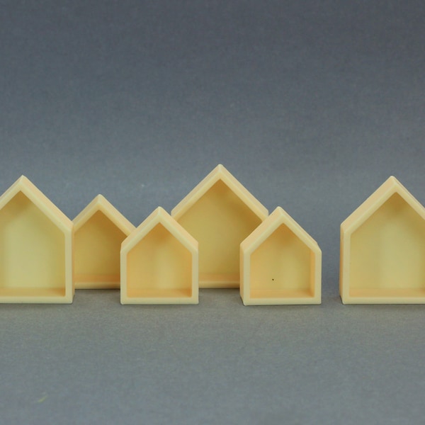 Little Houses Wall Deco 1:12 Dollhouse Miniature Furniture