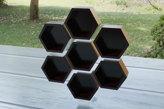 Hexagon Wall Deco 1:12 Dollhouse Miniature Furniture Hexagon Wall Deco 1:12 Dollhouse Miniature Furniture