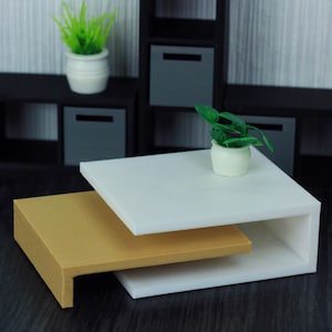 Sofa Table - Dollhouse Miniature 1:12 Miniature Dollhouse Furniture