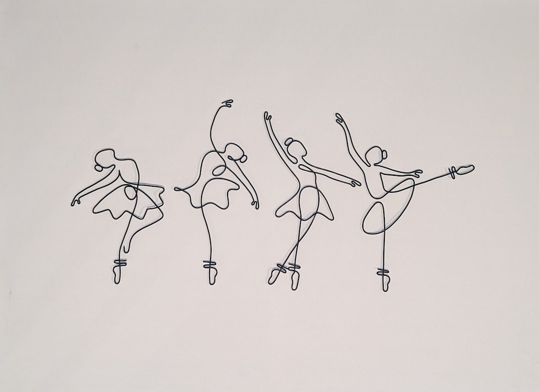 Ballerina Wire Wall Art | Custom Handmade Wall Decoration | Home Decor ...