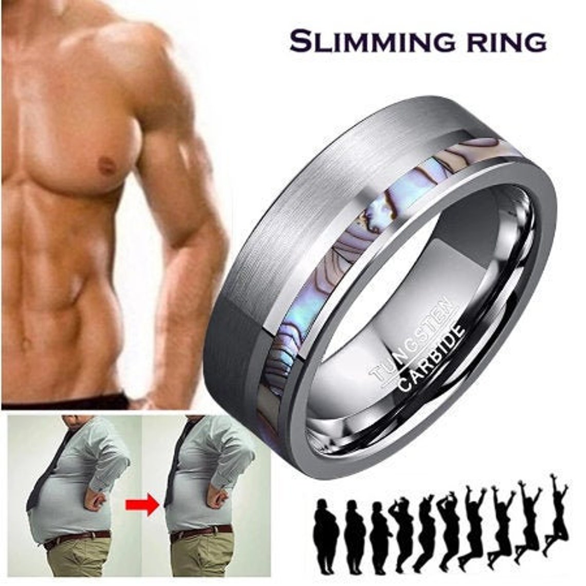 Slimming Health Therapy Ring Etsy