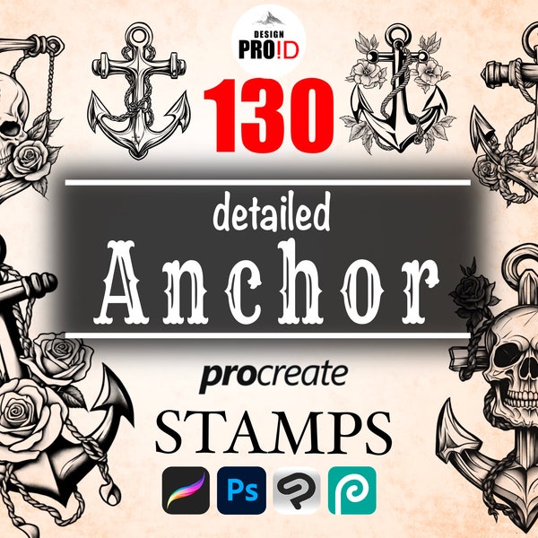 Anchor Stamp - Etsy