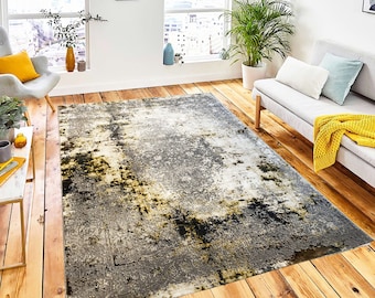 Distressed Living Room Bedroom Rugs  Vintage Oriental Pattern  Extra Large Small Rugs Mats Carpets