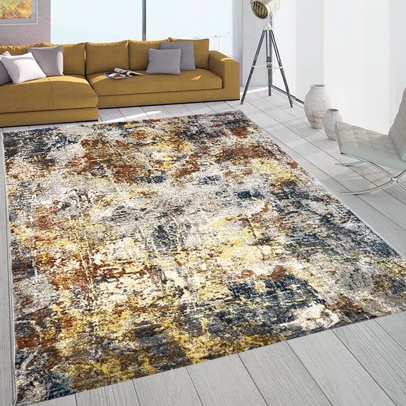 Living Room Rugs Mat Bright Multi Colour Design Abstract Modern Small Extra  Large Floor Carpets Rugs Mats Floor Mat 