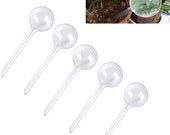 5 pcs automatic watering device globes vacation houseplant plant pot bulbs garden waterer flower water drip irrigationdevice self watering