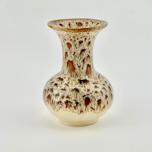 Jarrón de cerámica retro, jarrón Bud, jarrón hecho a mano de Fosters Cornish Pottery