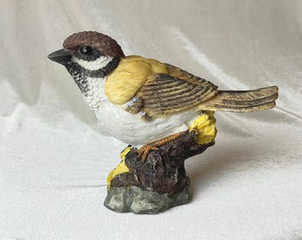 Bird Figurine: Handmade Great Tit