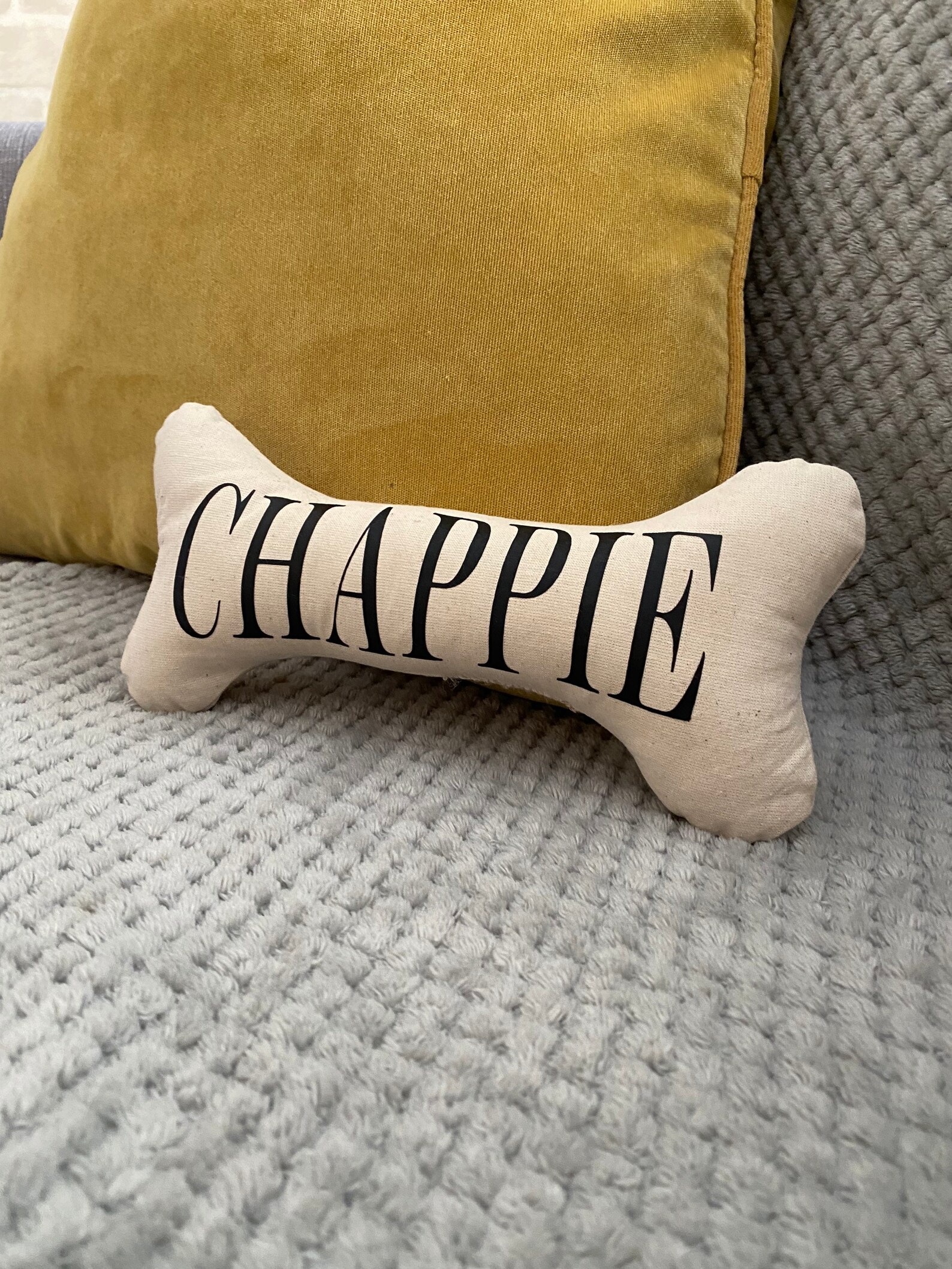 Personalised dog toy puppy toy bone toy Christmas gift for Etsy