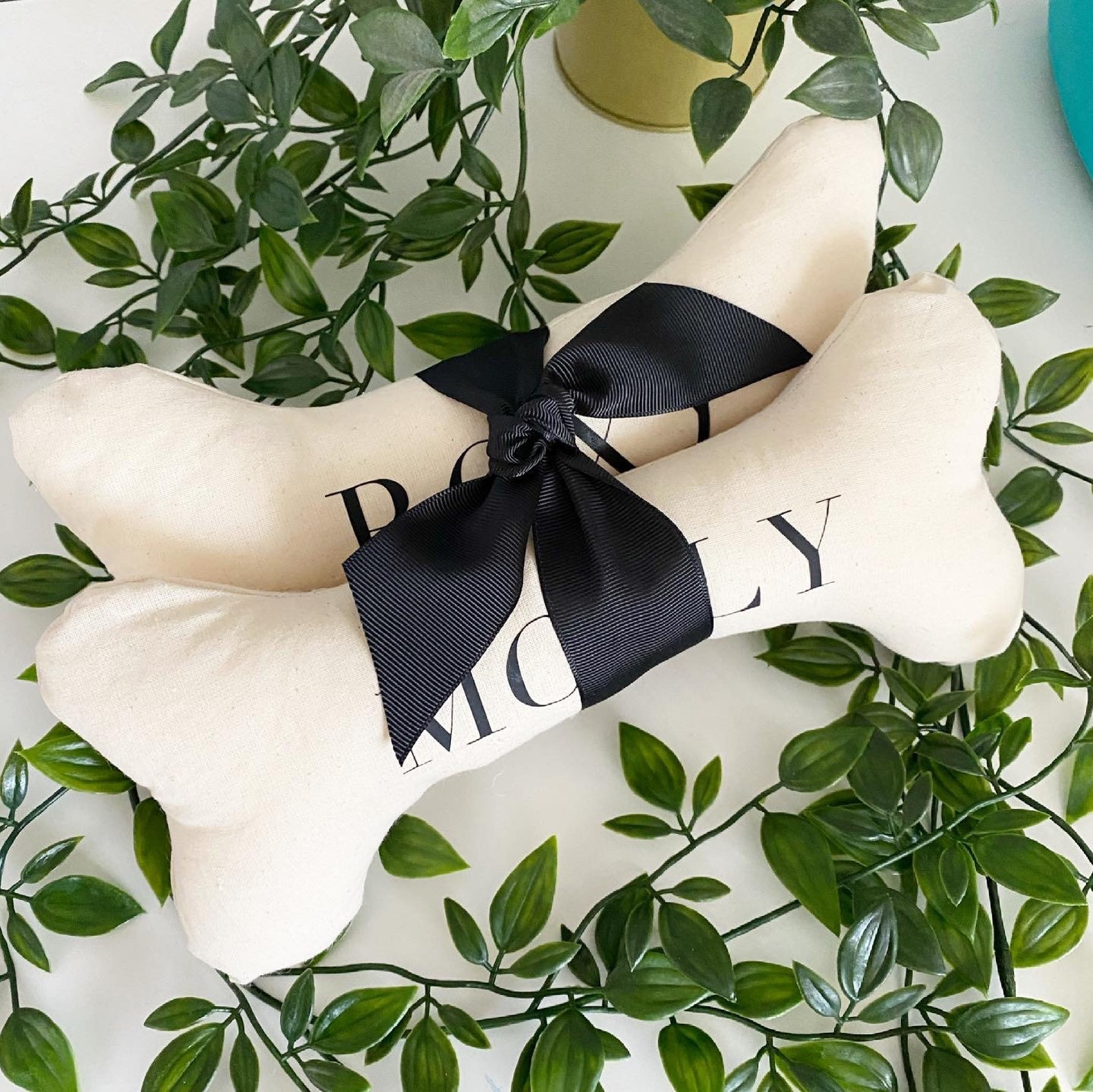 Personalised dog toy puppy toy bone toy Christmas gift for Etsy