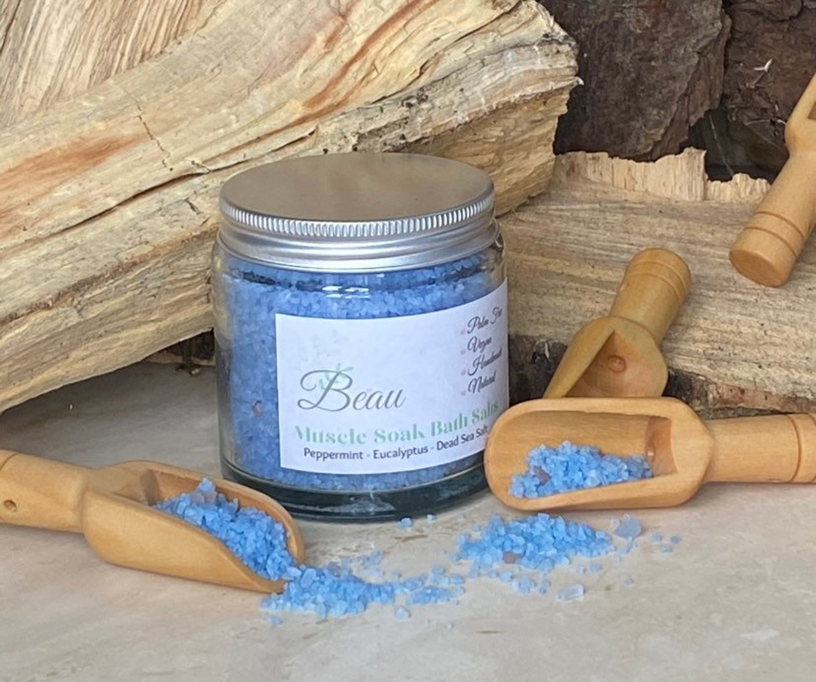 Luxury Bath Salts natural vegan handmade Etsy