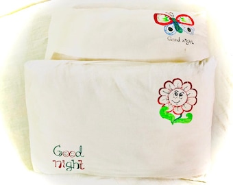 Free shipping 100% Cotton pillowcases pillow case for healthy standard