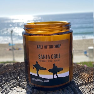 Salt of the Surf - Santa Cruz candle - Sea Salt, Petitgrain, Ozone