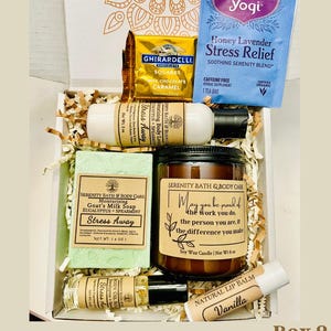 Thank you Gift, Employee Appreciation Gift, Team Gift, Staff Gifts, Corporate Gift, Stress Relief Gift, Spa Gift Box, Gift for Coworker
