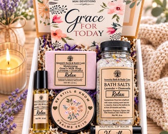 Christian Gift for Women, Faith Gift Box for Her, Devotional Care Package, Birthday Gift, Christmas Gift, Thinking of You Gift