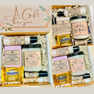 Regalo de autocuidado para mujeres negras, regalo de agradecimiento, caja de regalo de spa de bienestar, regalo de condolencia, regalo de Navidad, regalo de cumpleaños, regalo religioso.