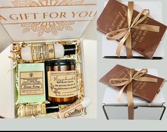 Employee Appreciation Gift, Thank You Gift Box for Employees, Staff & Coworker Spa Gift Set, Bulk Team Gifts, Corporate Thank You Box