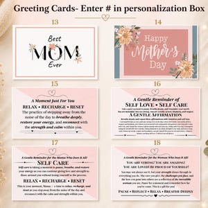 New Mom Gift Box – Pregnancy Care Package for Expecting or Postpartum Mom, Self Care Gift, Baby Rabbit Rattle, New Mom Affirmation Card image 16