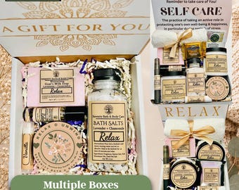 Black Owned, Self Care Gift Box, Thank You Gift, Birthday Gift Idea, Sympathy Gift Idea, Sending Love and Hugs, Friend Gift, Christmas Gifts