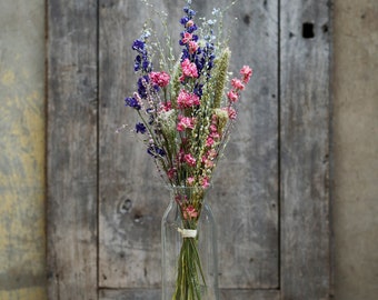 Bio-Trockenblumenstrauß | Trockenstrauß | Trockenblumen | getrockneter Brautstrauß | Brautjungfernstrauß | Wildblumen