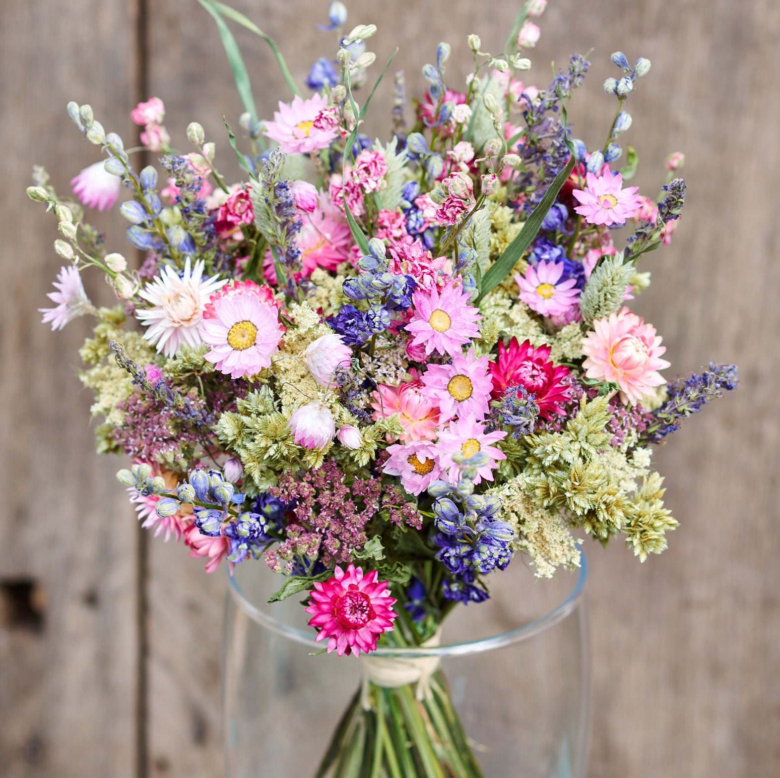 Trockenblumen strauß xxl