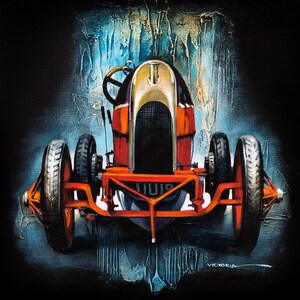 Fiat S76 The Beast Of Turin Limited Edition Art Etsy