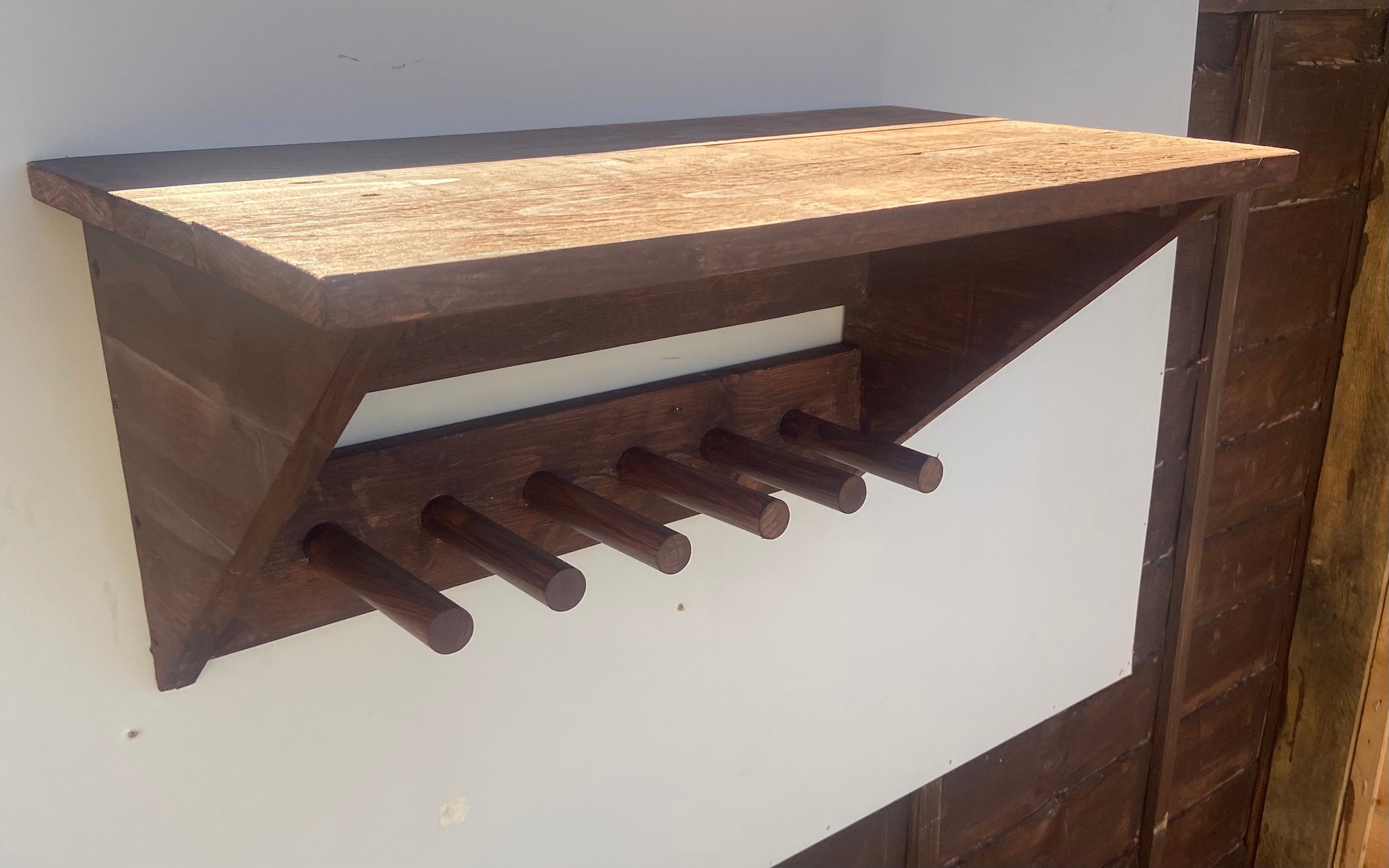 FREE DELIVERY! Wellie Rack Indoor/outdoor Reclaimed Wood Wellington ...