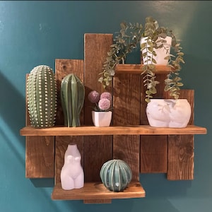 Reclaimed Wood Floating Shelves FREE DELIVERY