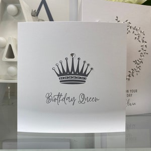 Carte de joyeux anniversaire personnalisée, Carte personnalisée, Fille personnalisée, Ami, Nièce, Carte sœur, Carte personnalisée pour elle, Cœurs